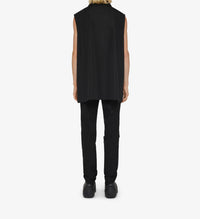 Pantalon slim en laine - Black