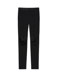 Pantalon slim en laine - Black