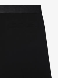 Pantalon slim en laine - Black
