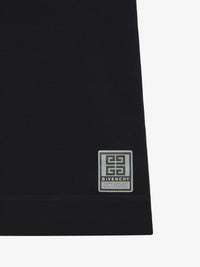 Top balaclava à découpes sans manches - Black