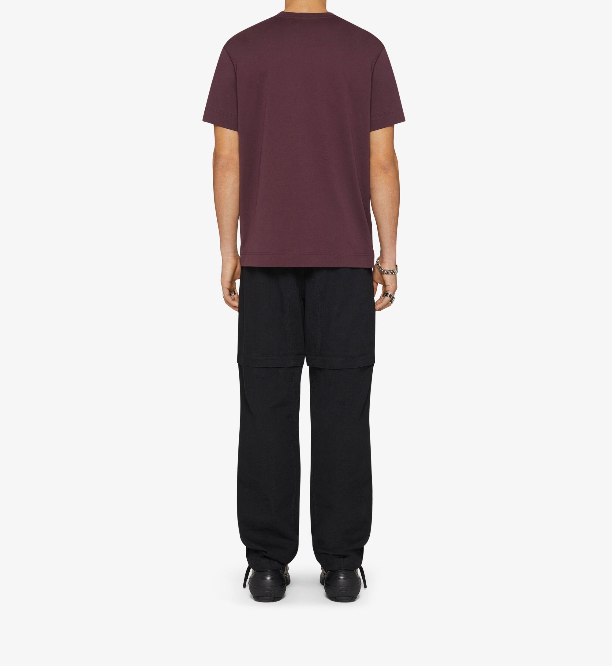 T-shirt slim avec logo Givenchy - Aubergine