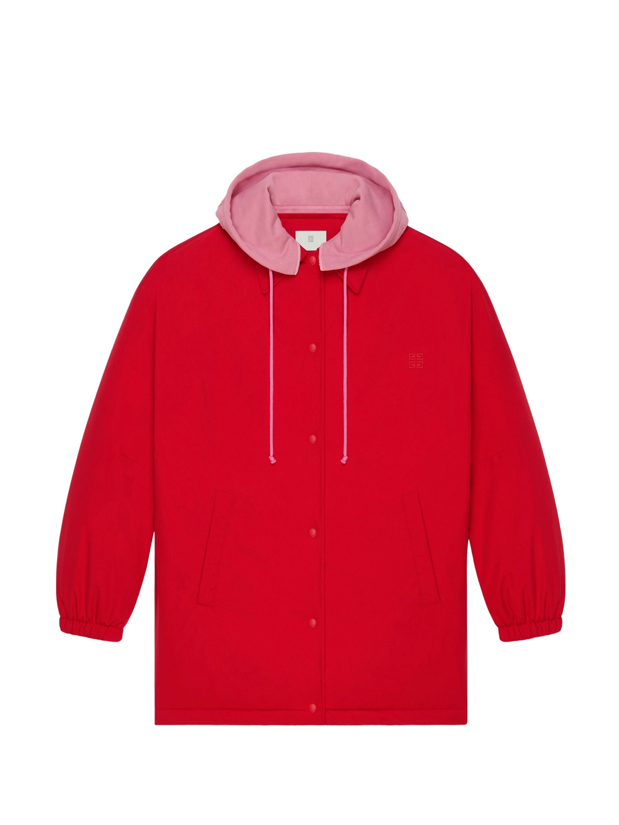 Blouson oversize à capuche - Red