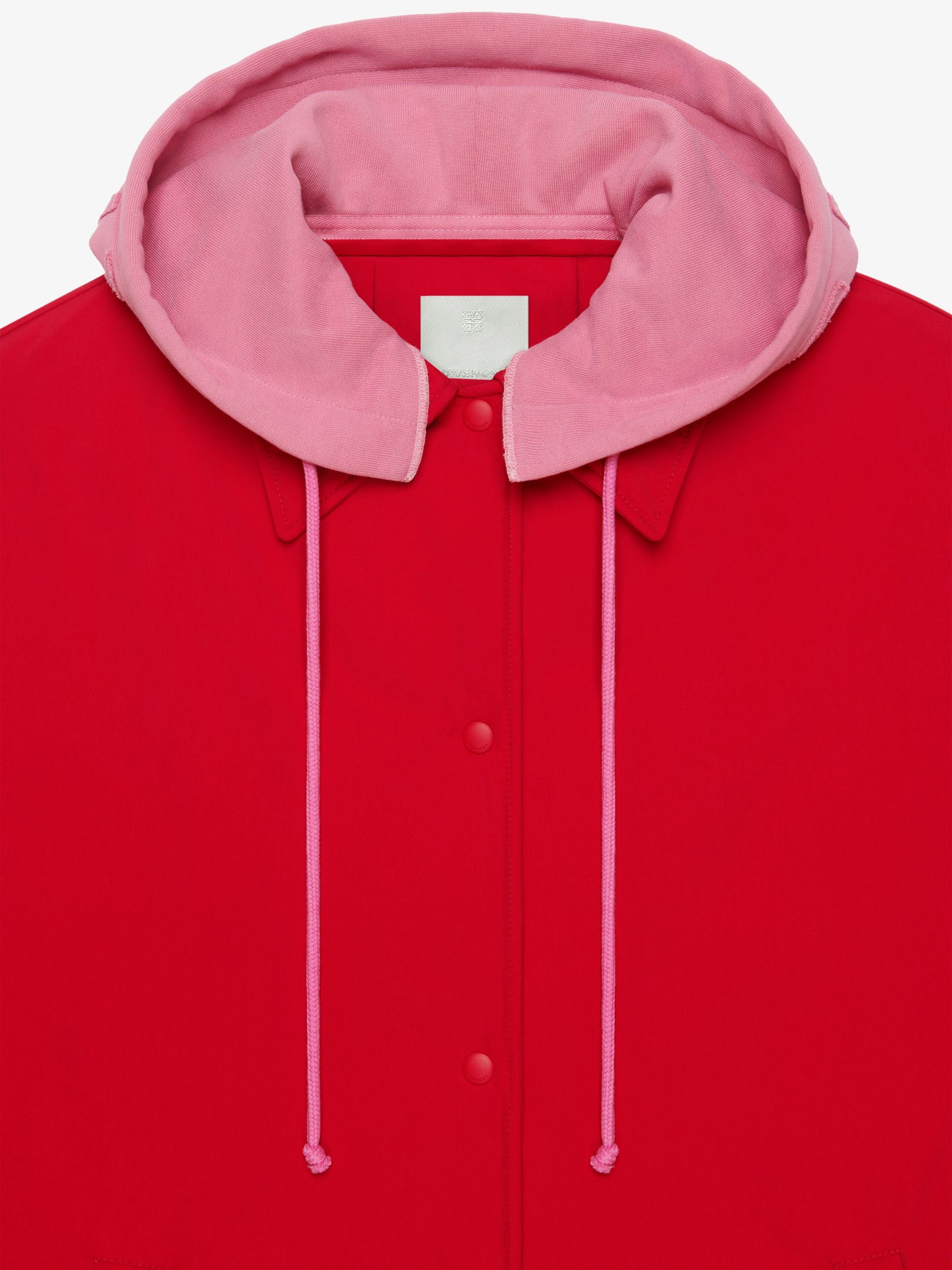Blouson oversize à capuche - Red