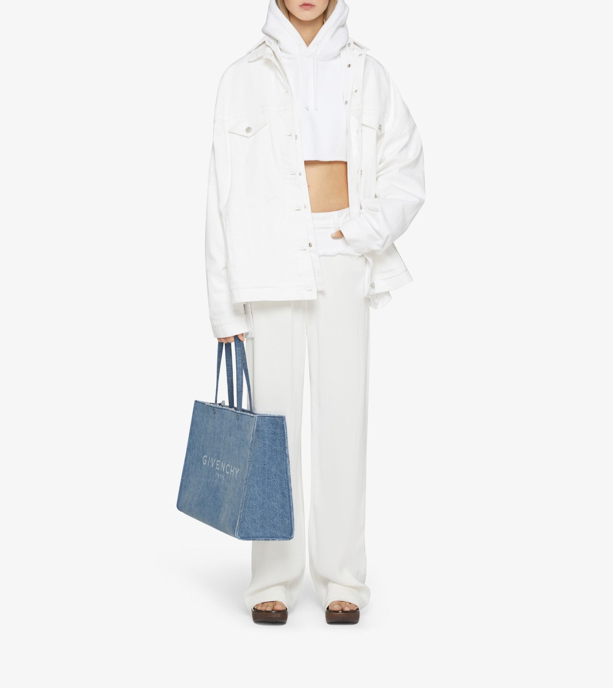 WHITE COMFORT STRETCH
