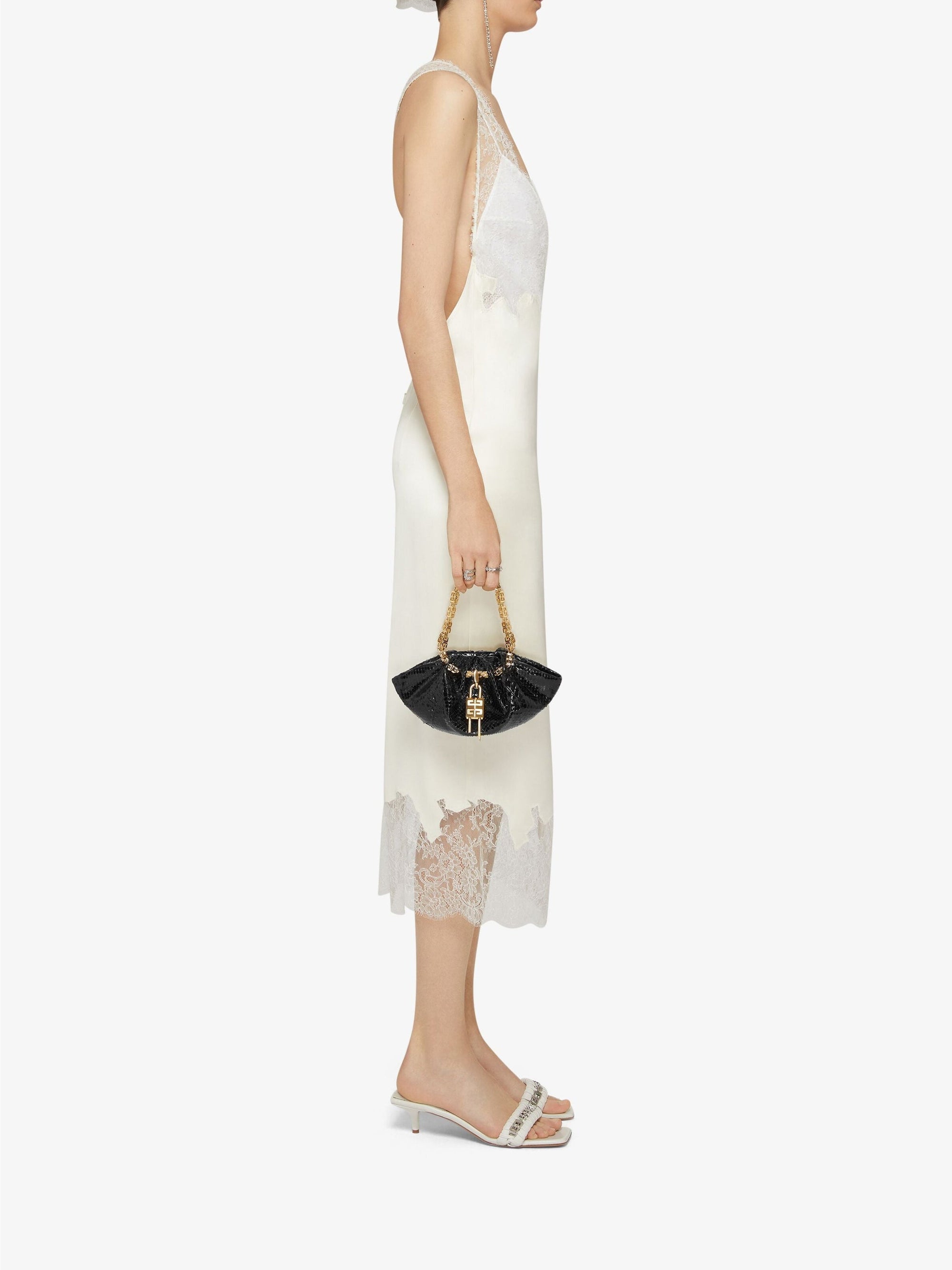 Lace Dress - Bone White