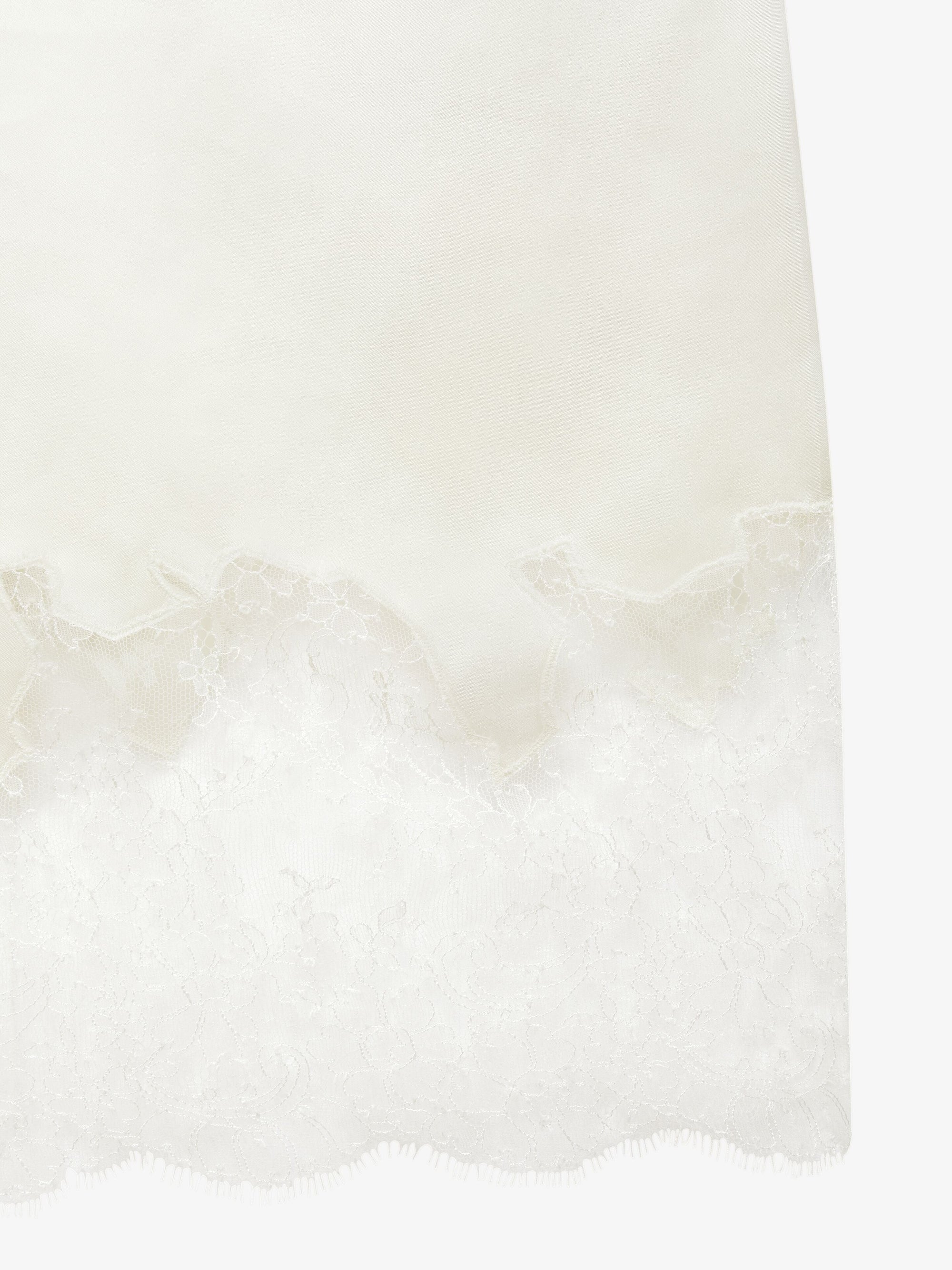 Lace Dress - Bone White