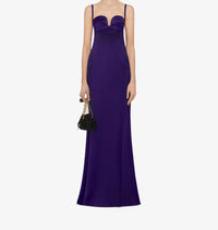 Robe bustier - Violet