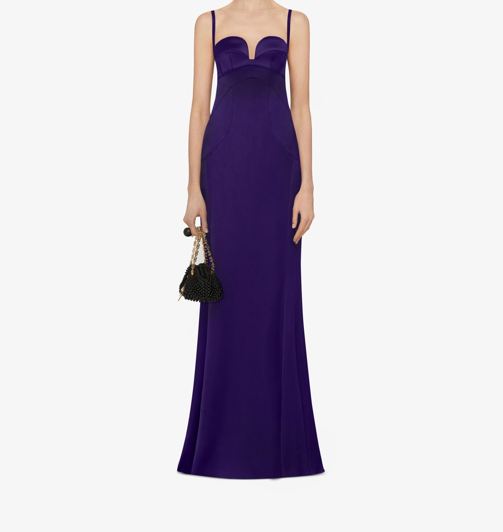 Robe bustier - Violet
