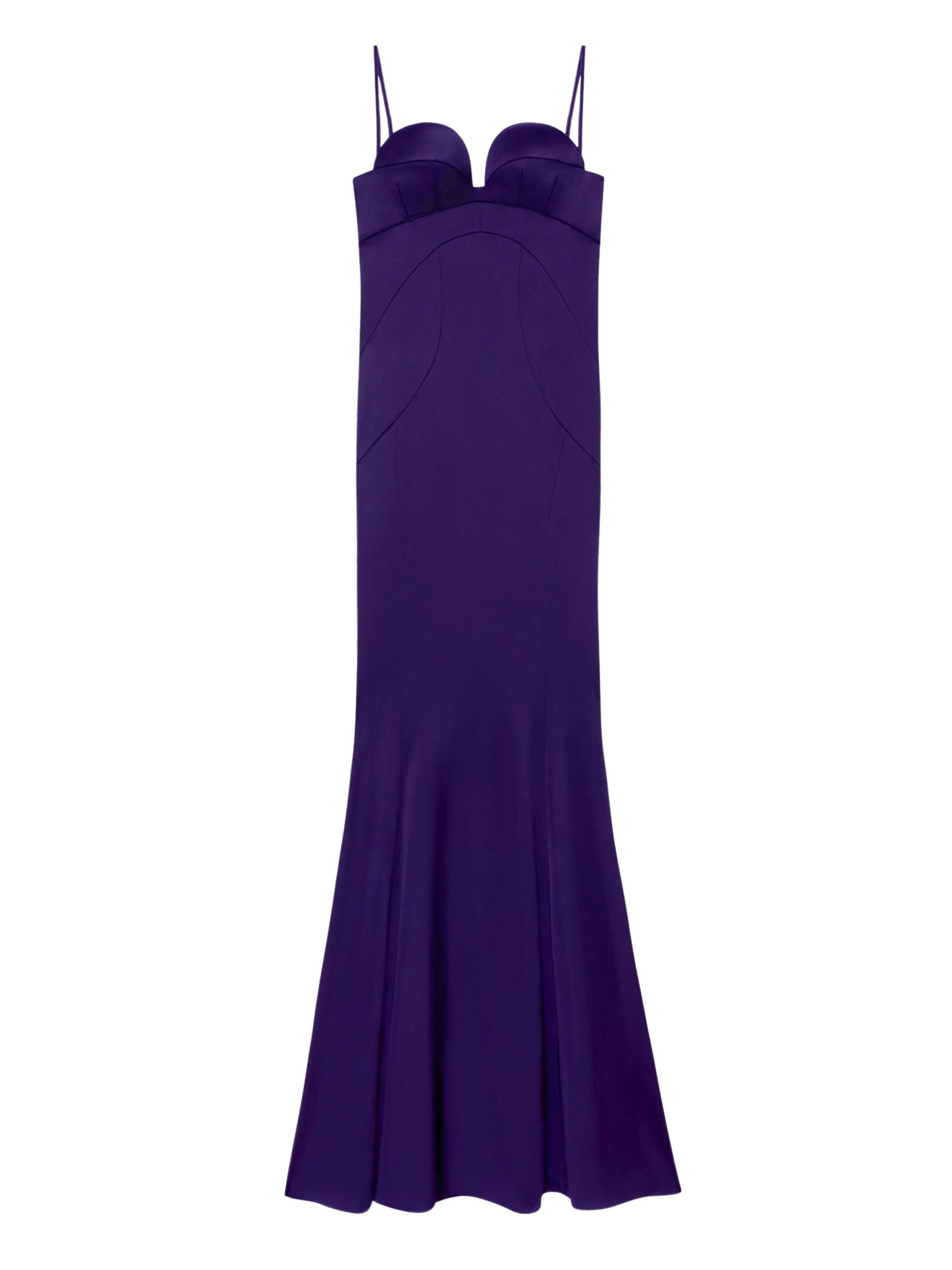 Robe bustier - Violet