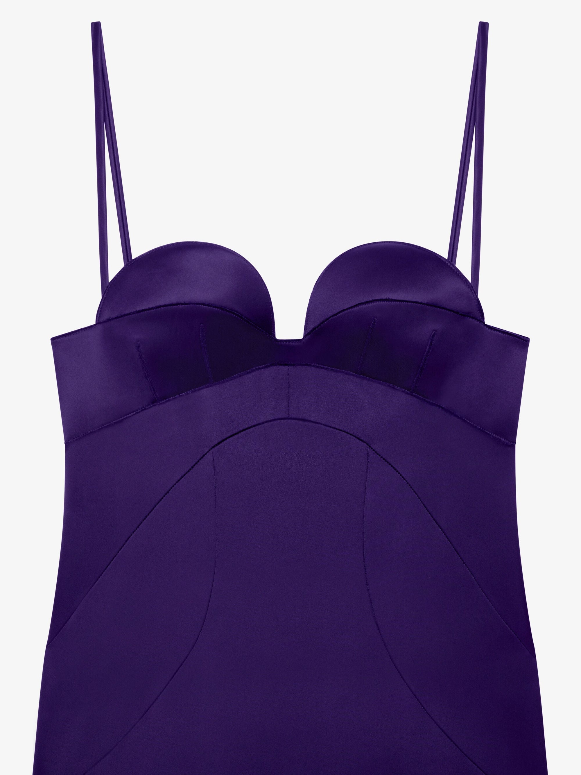 Robe bustier - Violet