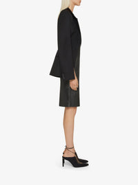 MIDI BIKER SKIRT