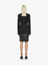 MIDI BIKER SKIRT
