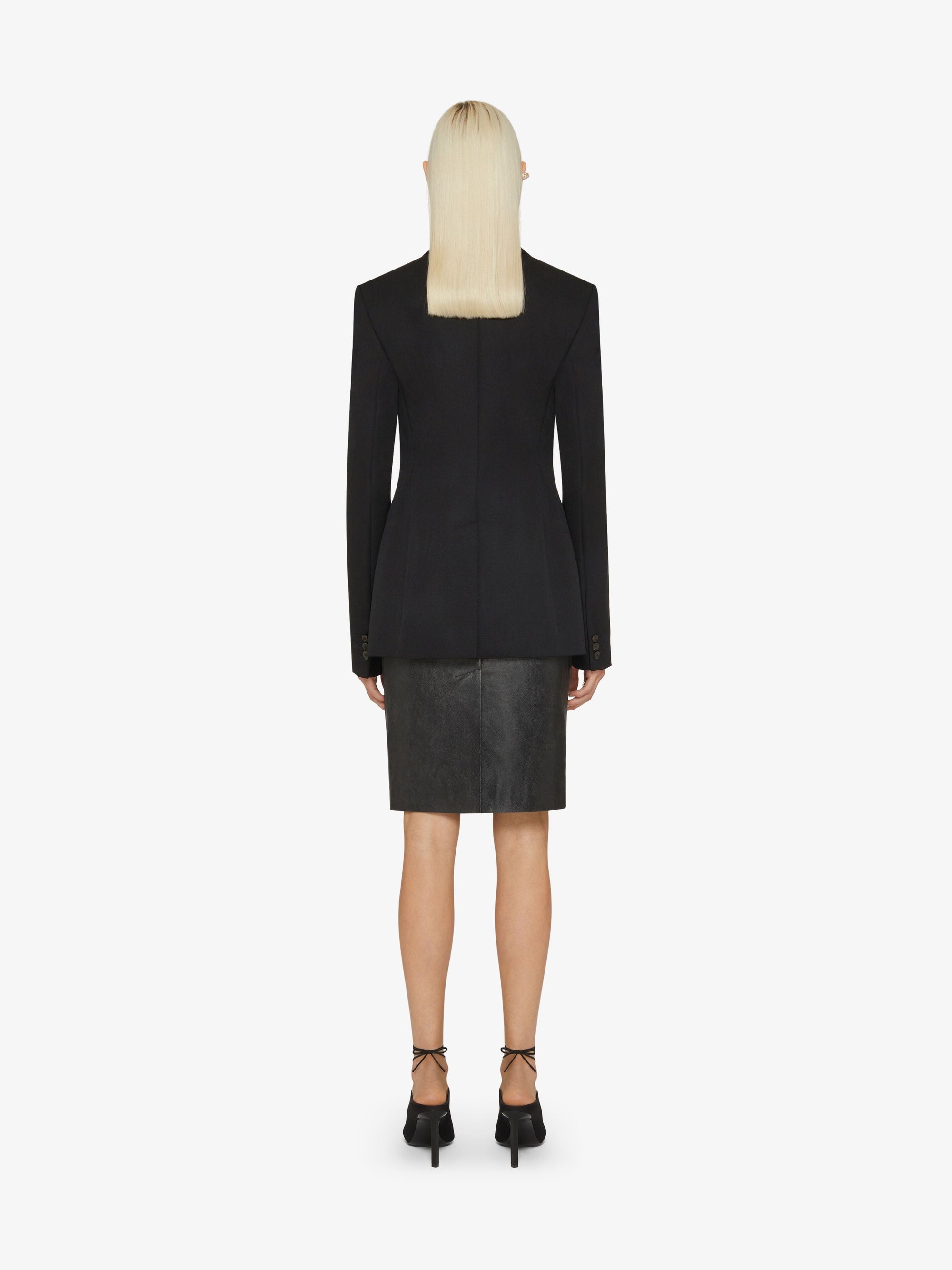 MIDI BIKER SKIRT