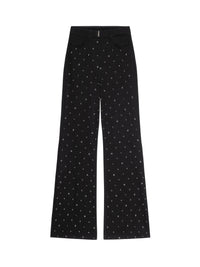 Jean oversize brodé - Black & Silvery