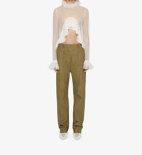 Pantalon cargo - Olive Green