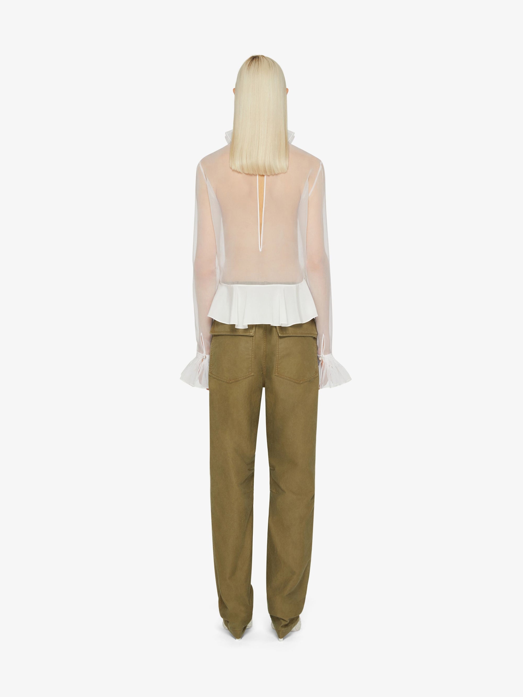 Pantalon cargo - Olive Green