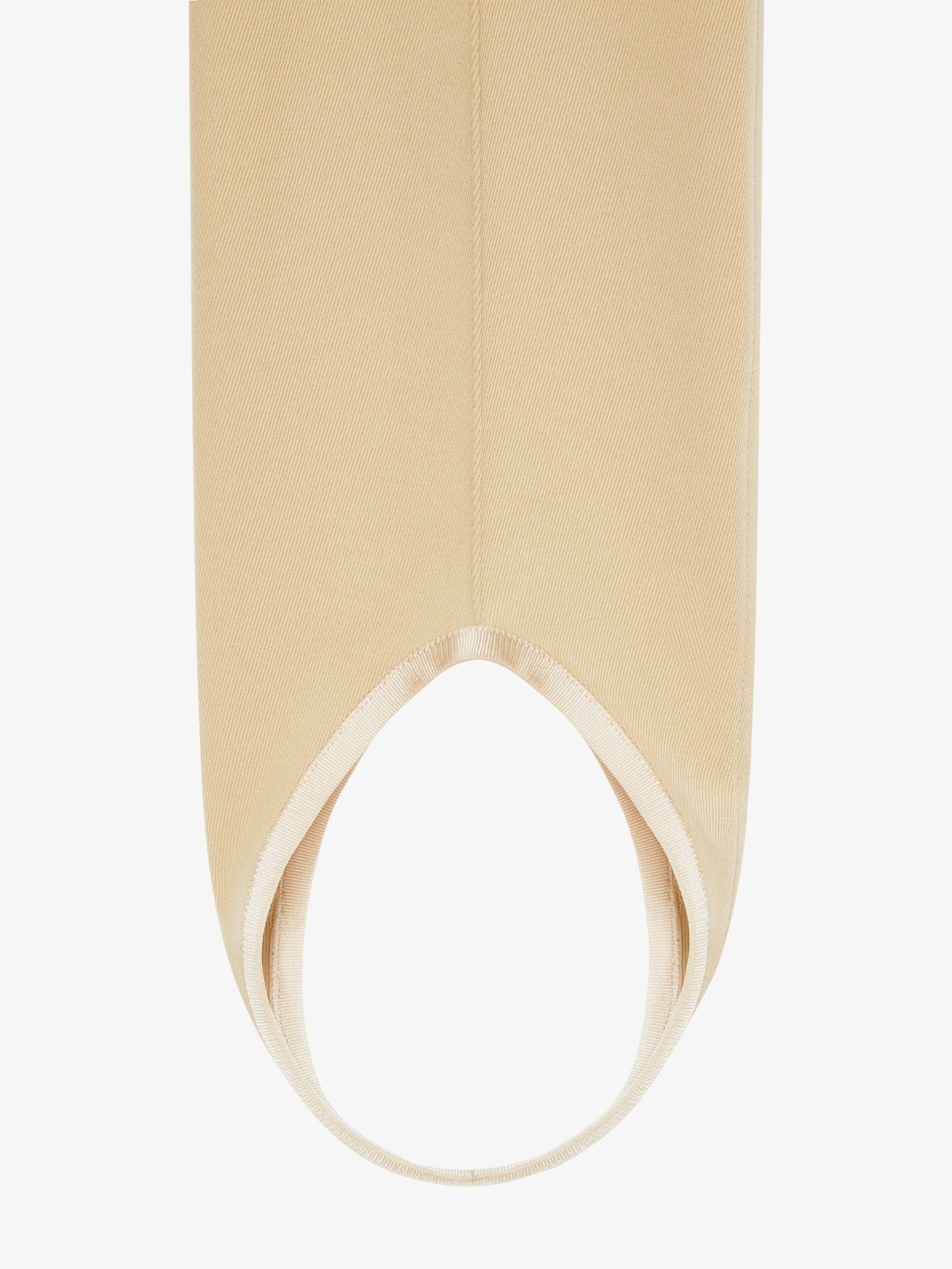 Tapered trousers - Golden Sand