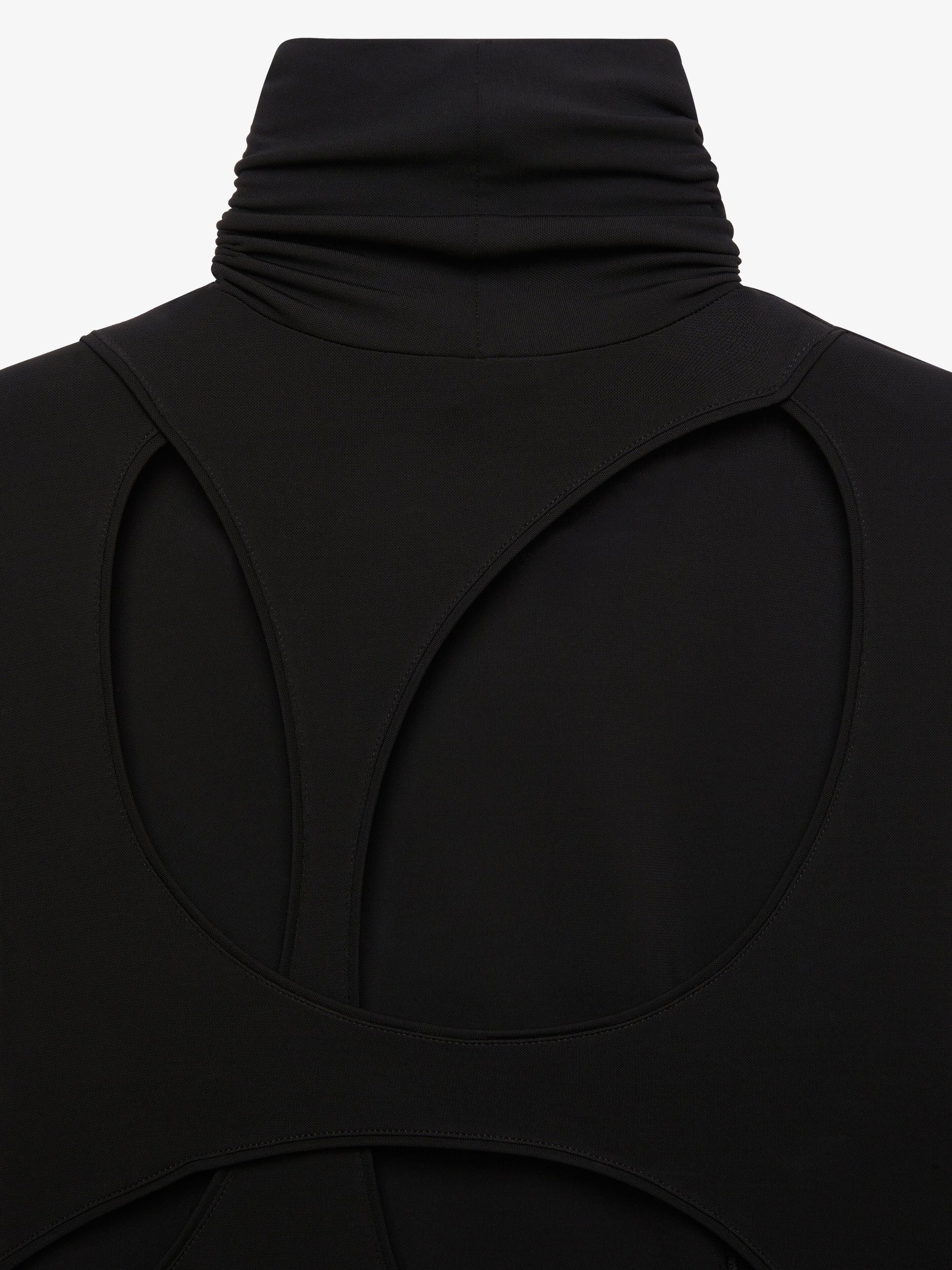 Top à dos graphique - Black