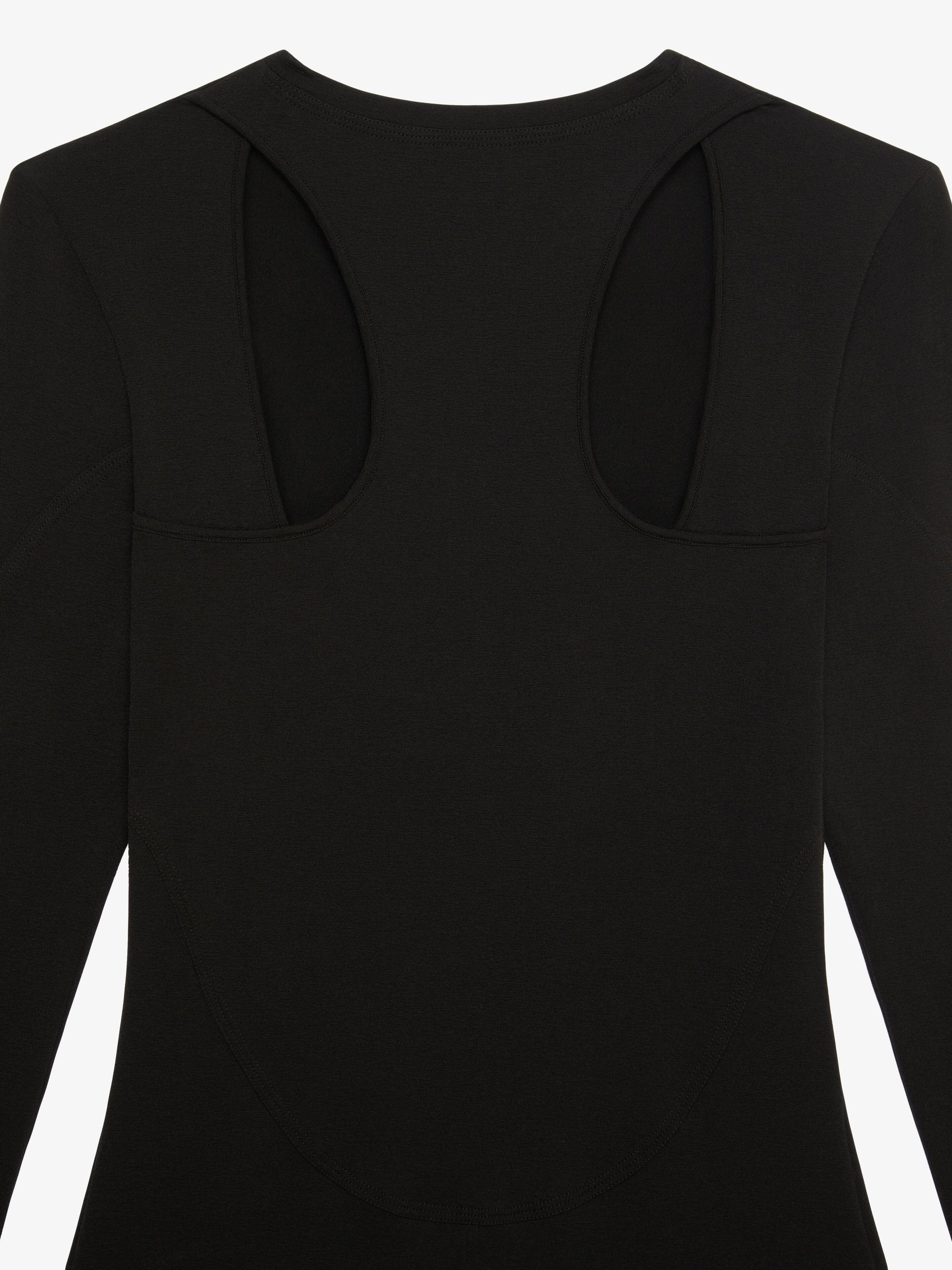 Top à découpe graphique - Black