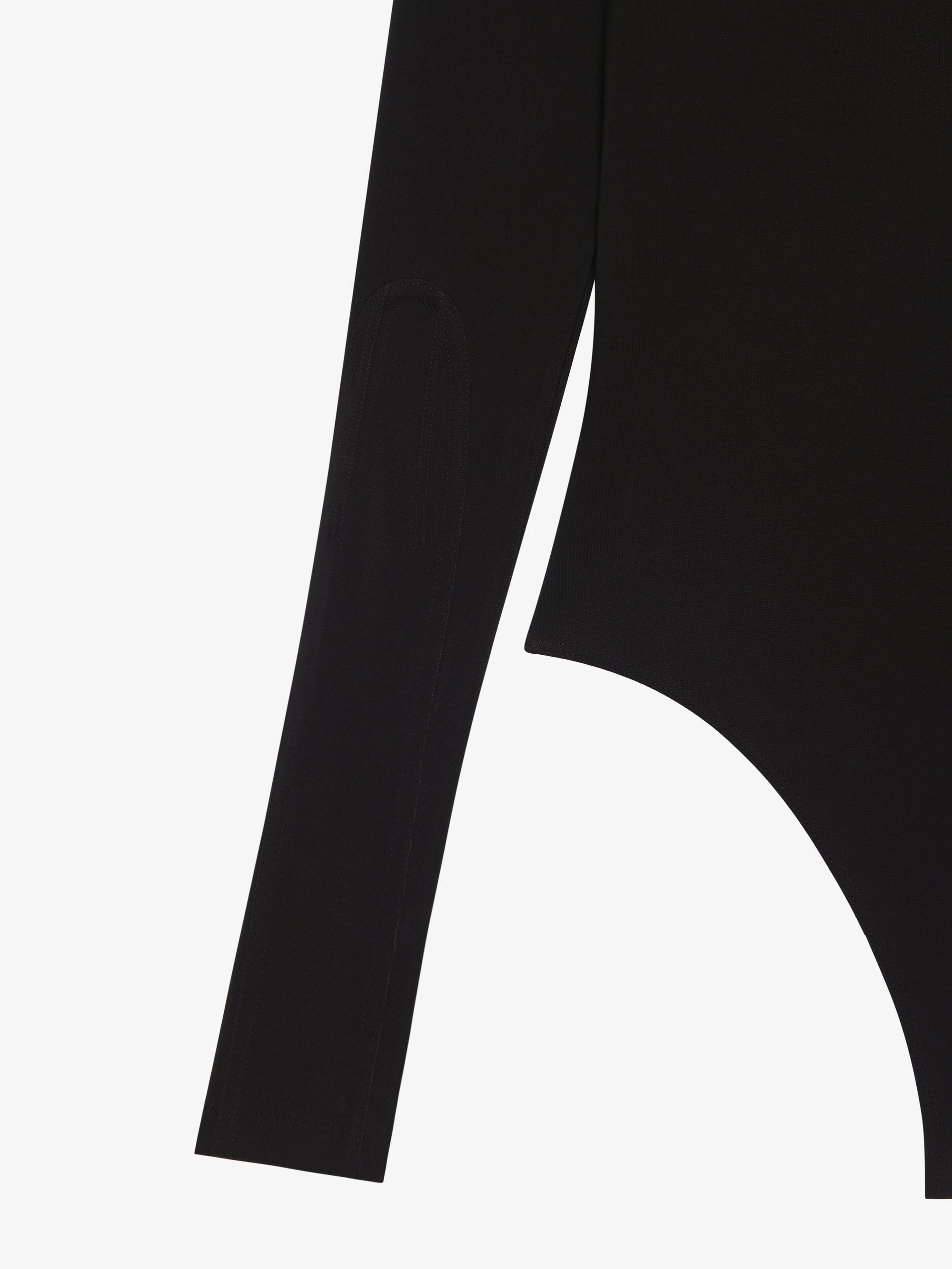 Body à manche asymétrique - Black