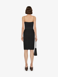 Top en jacquard 4G - Black