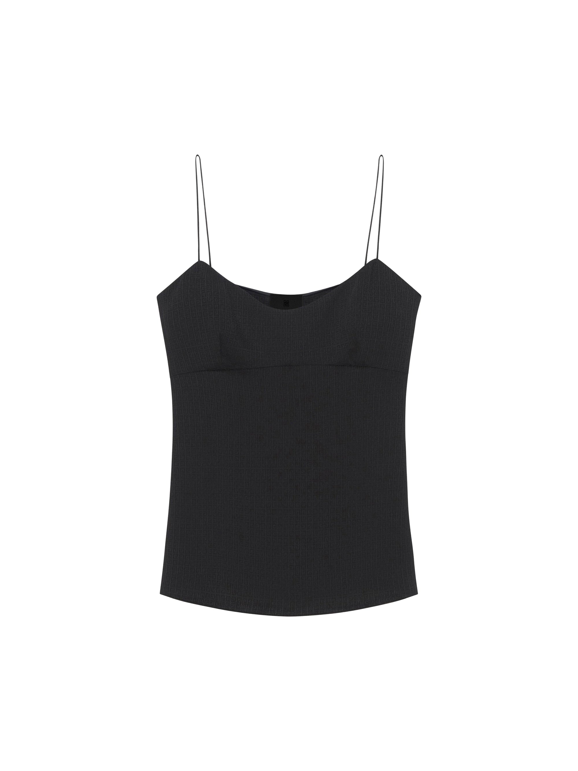Top en jacquard 4G - Black
