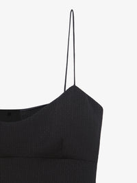 Top en jacquard 4G - Black