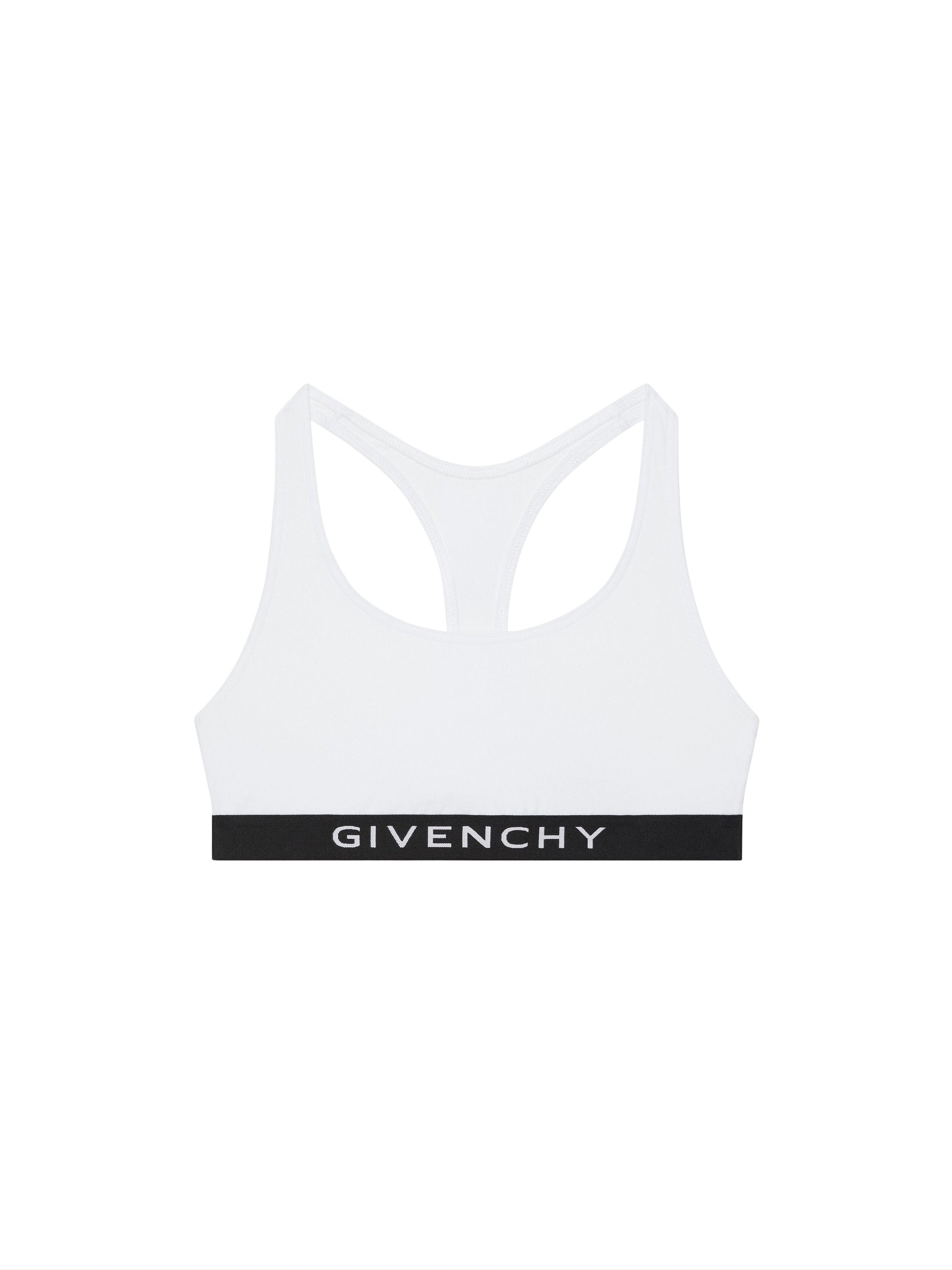 BRA W/ JACQUARD ELASTIC LOGO ON FRONT