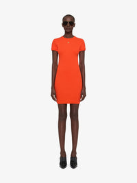 4G SHORT SLEEVES RIB TANK DRESS
