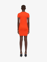 4G SHORT SLEEVES RIB TANK DRESS