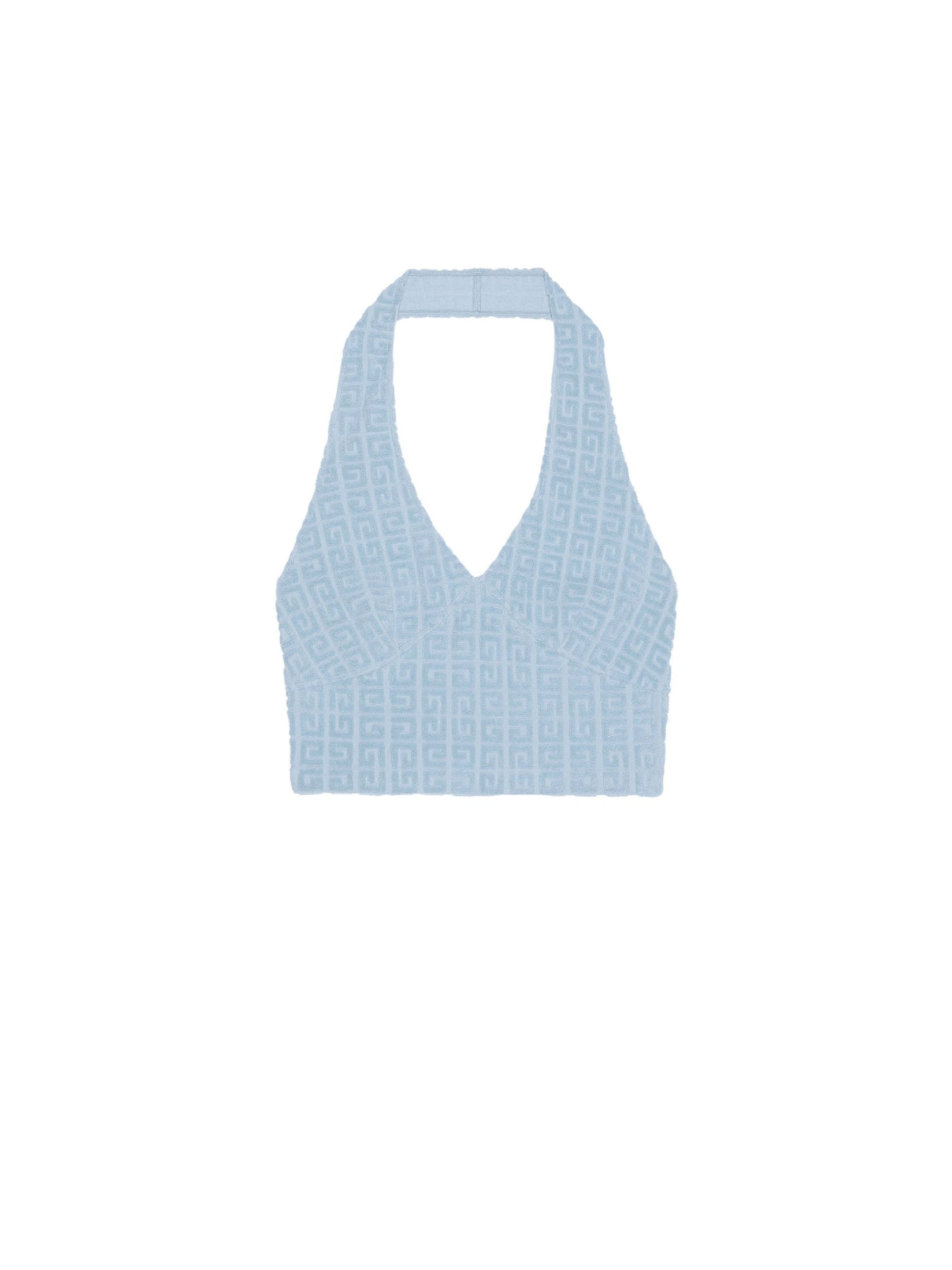 HALTER NECK CROPPED TOP