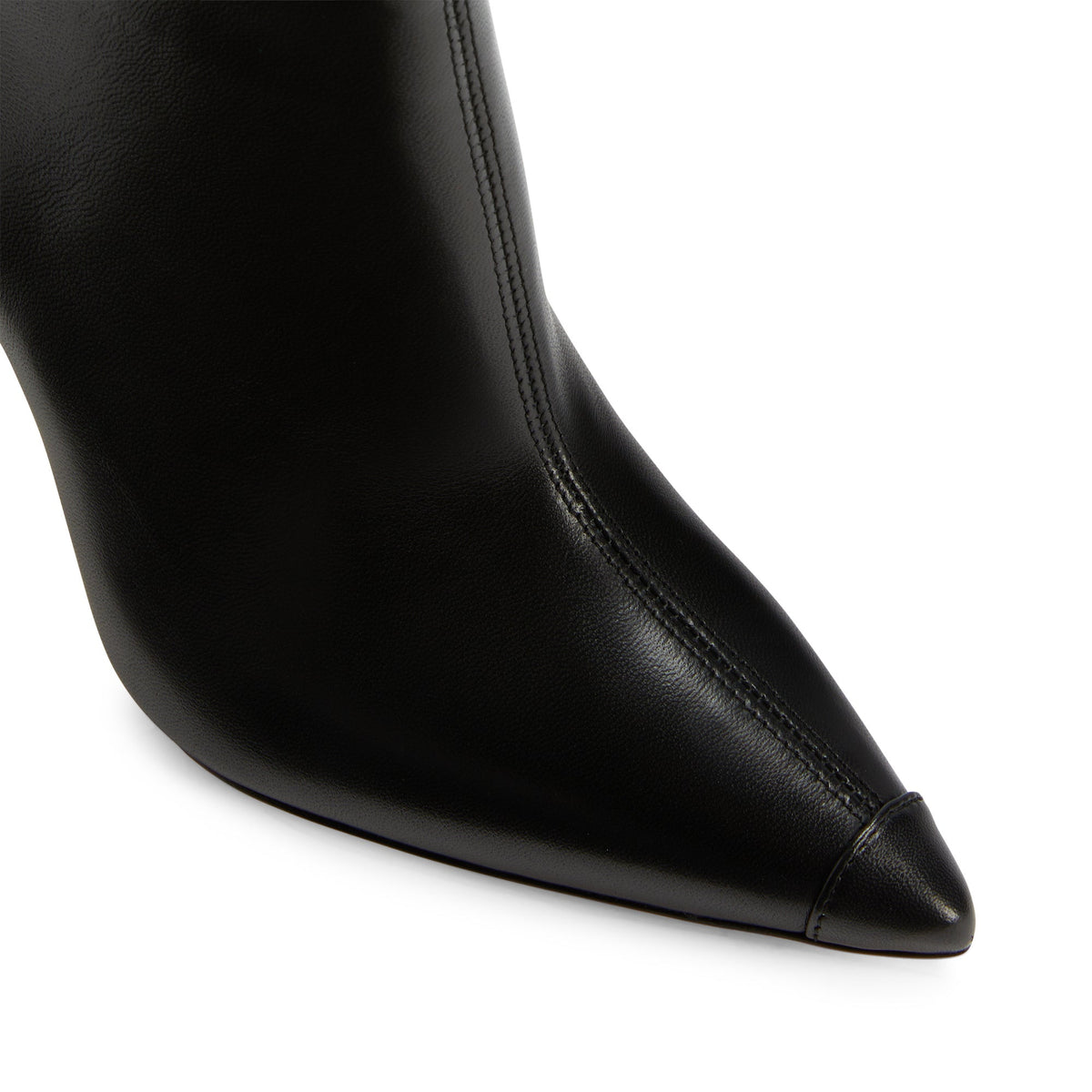 Bottines à talons Lucrezia 105 en cuir - Noir