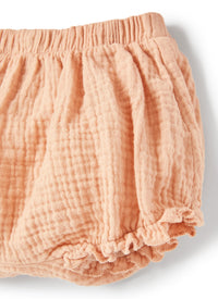 Completo due pezzi in jersey e garza rosa