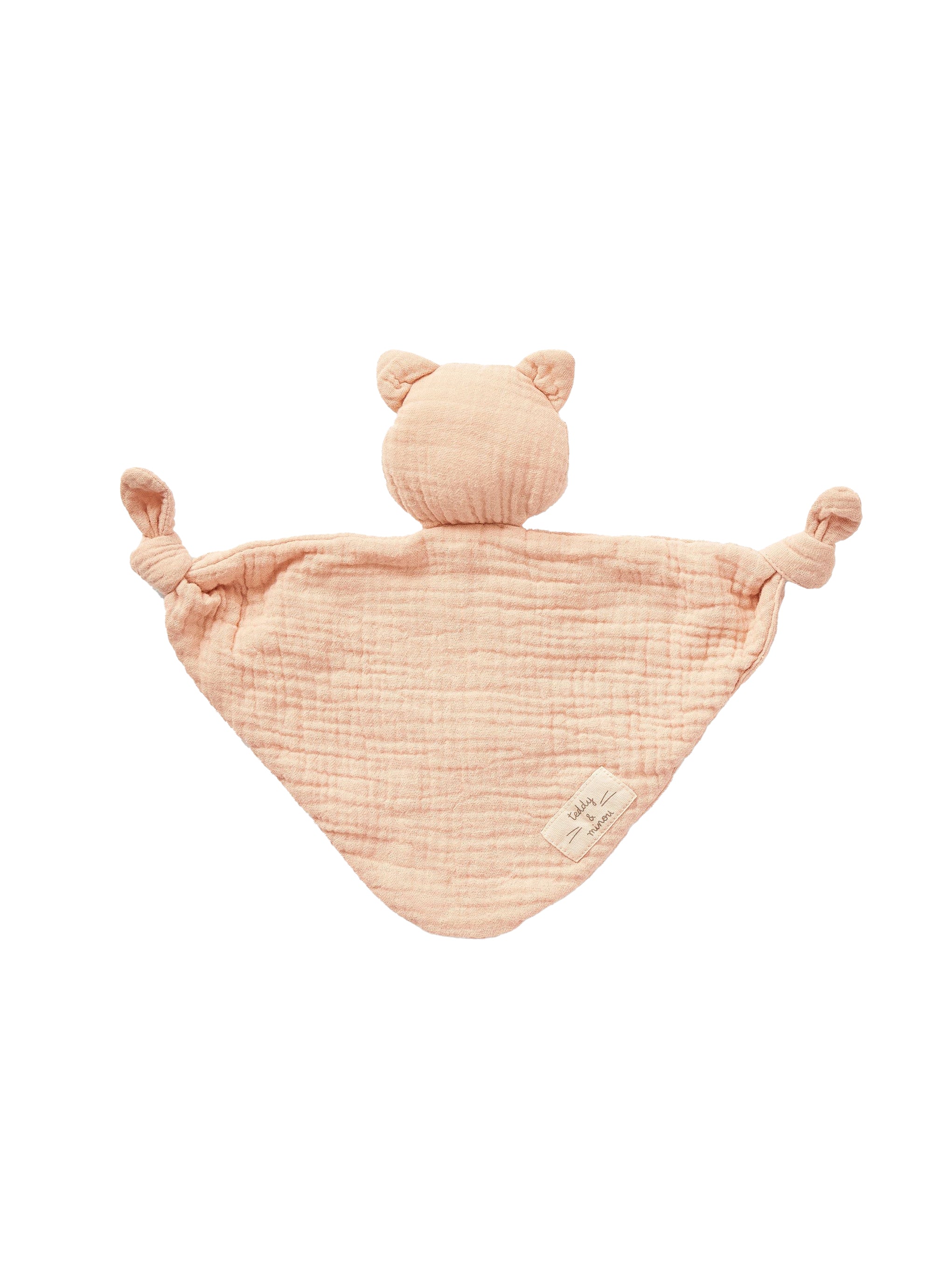 Doudou in garza e jersey rosa