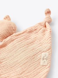 Doudou in garza e jersey rosa