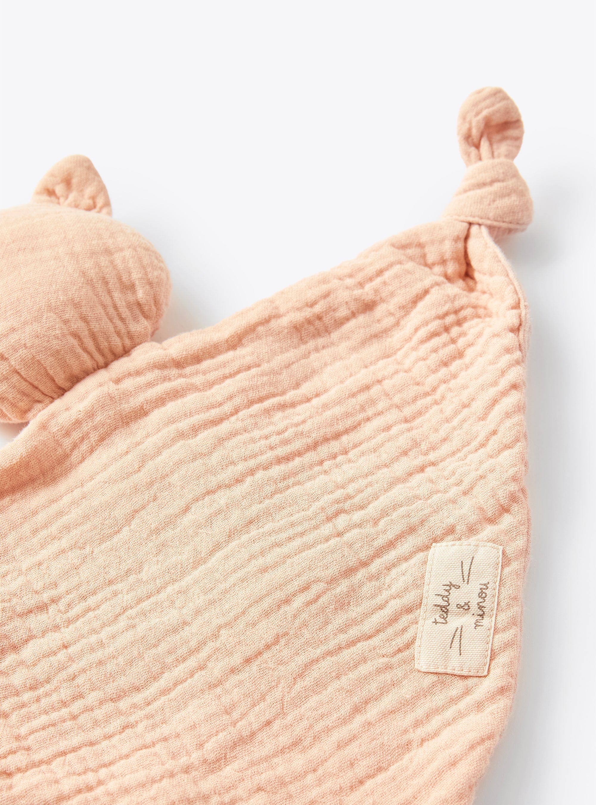 Doudou in garza e jersey rosa
