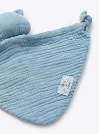 Doudou in garza e jersey azzurro