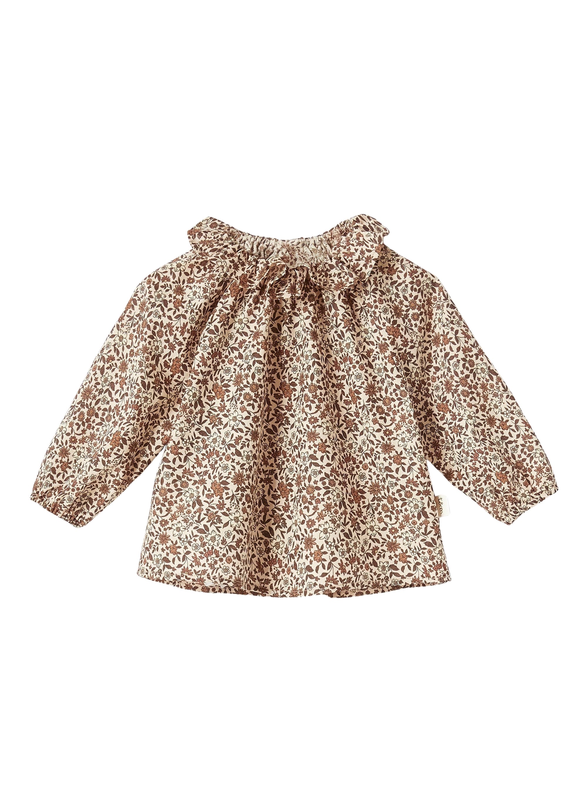 Floral print shirt - Cocoa