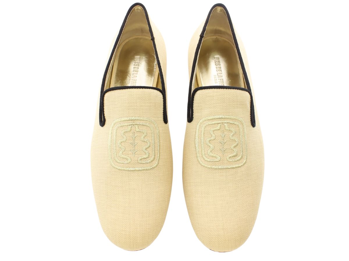 3qty NEW  / Mules Callie en cuir - Naturale & Nero