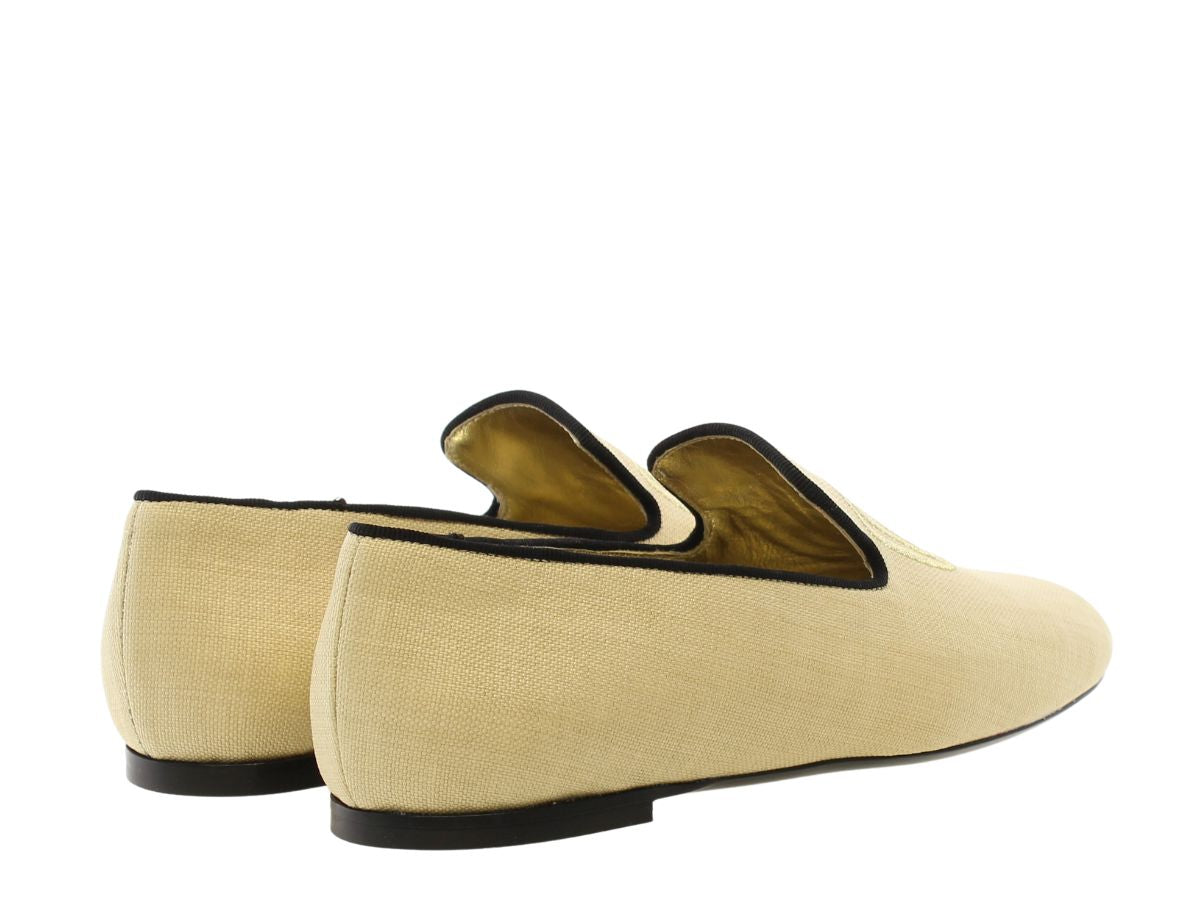 3qty NEW  / Mules Callie en cuir - Naturale & Nero