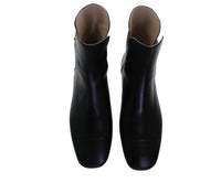 1qty NEW  / Bottines basses Annabelle en cuir - Nero
