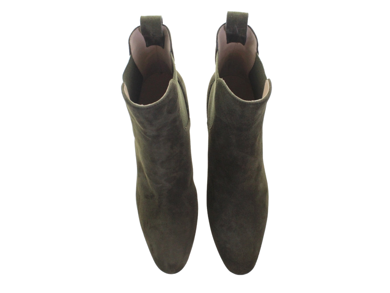 1qty NEW  / Bottines basses Macha 70 en cuir - Kaki