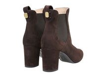 2qty NEW  / Bottines basses Macha 70 en cuir - Chocolate