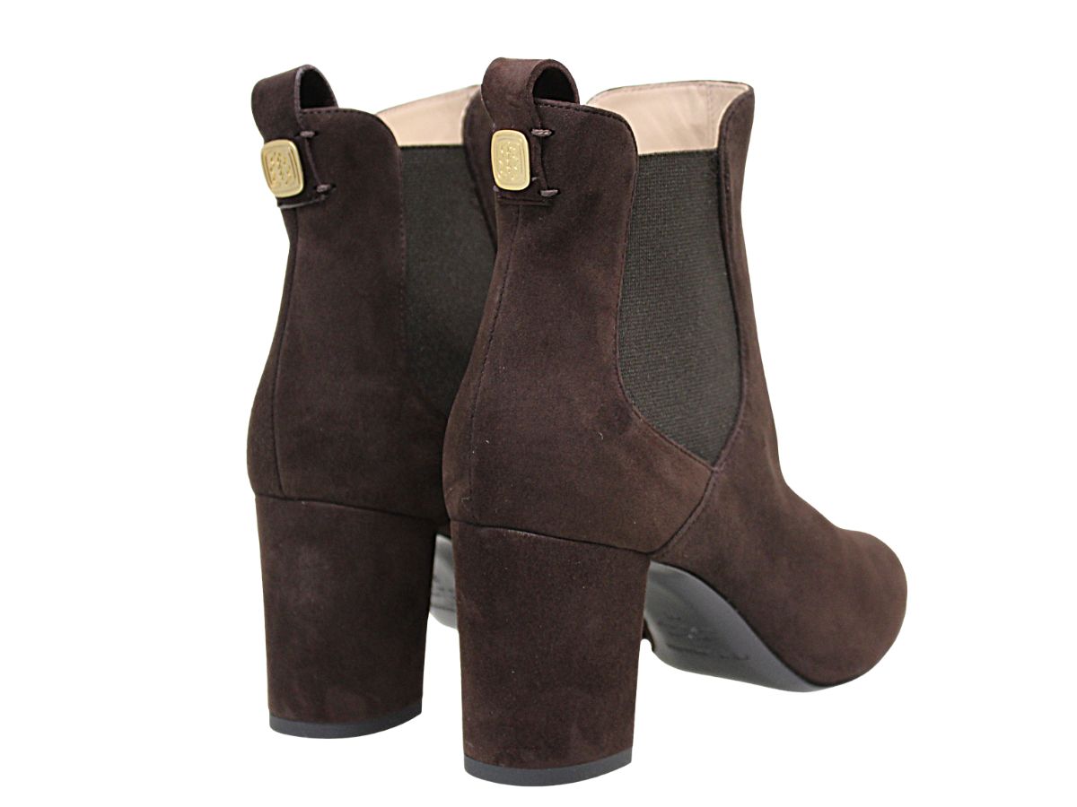2qty NEW  / Bottines basses Macha 70 en cuir - Chocolate