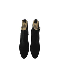 1qty NEW  / Bottines basses Macha 70 en cuir - Nero