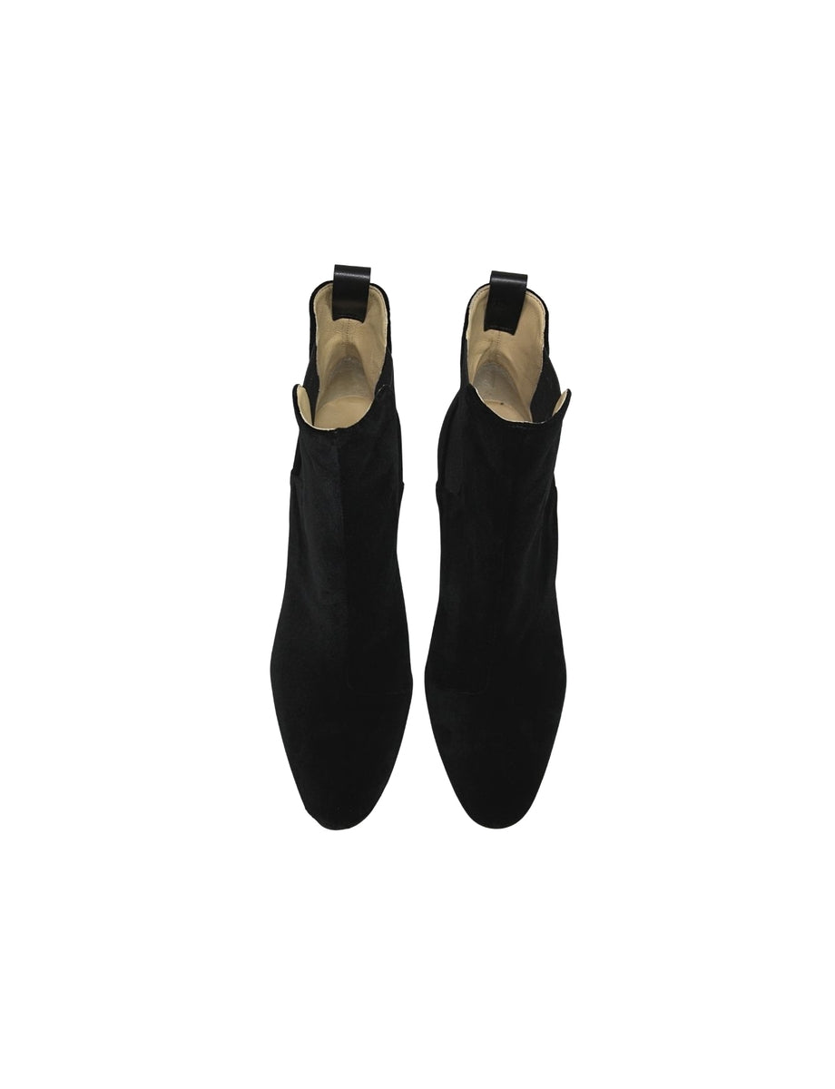 1qty NEW  / Bottines basses Macha 70 en cuir - Nero