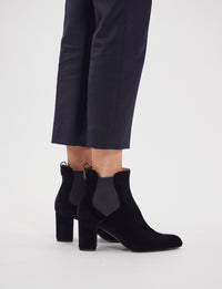 1qty NEW  / Bottines basses Macha 70 en cuir - Nero