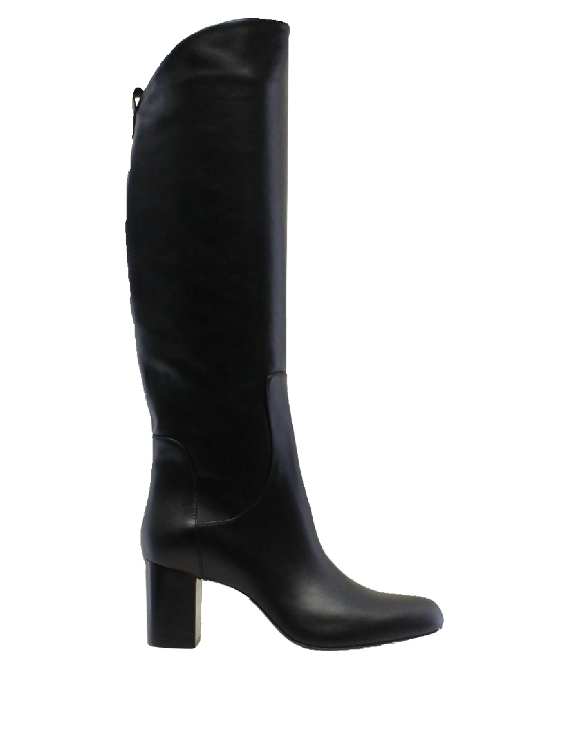 1qty NEW  / Bottines hautes Danae 70 en cuir - Nero