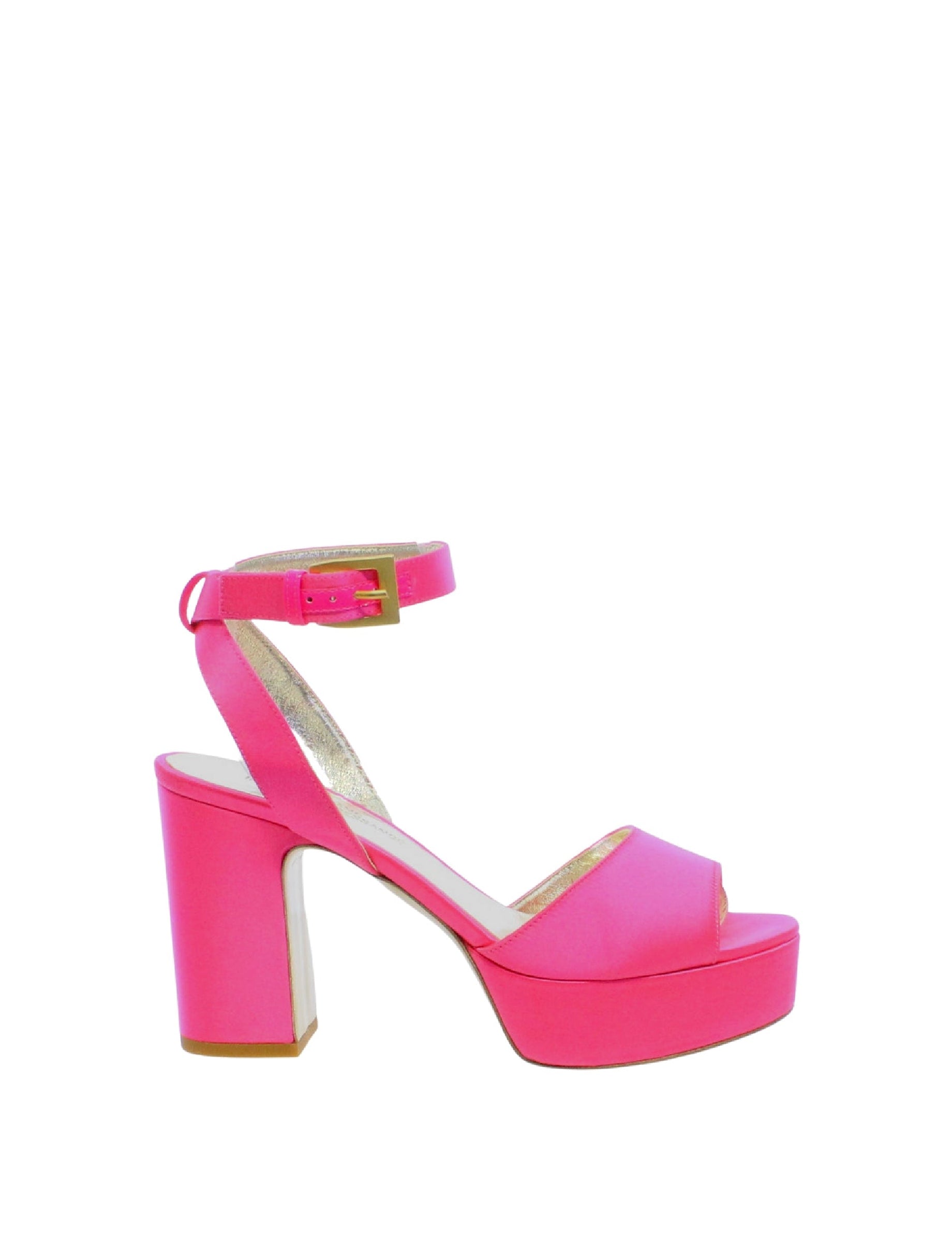 4qty NEW  / Sandales Henriette 65 en cuir - Rosa