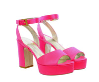 4qty NEW  / Sandales Henriette 65 en cuir - Rosa